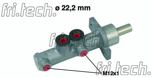 FRI.TECH. Galvenais bremžu cilindrs PF625