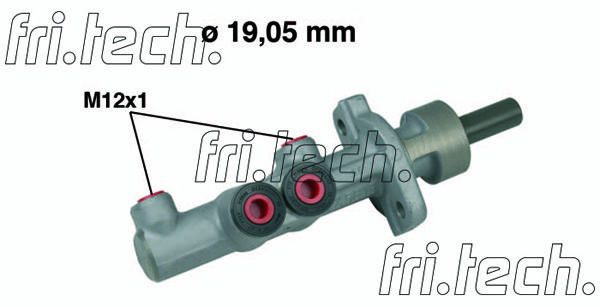 FRI.TECH. Galvenais bremžu cilindrs PF661