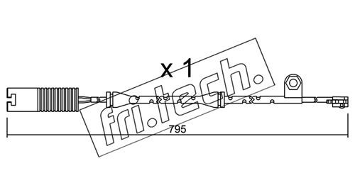 FRI.TECH. Indikators, Bremžu uzliku nodilums SU.152