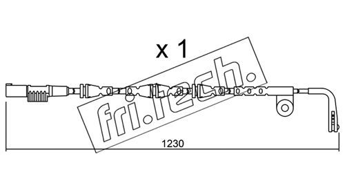 FRI.TECH. Indikators, Bremžu uzliku nodilums SU.257