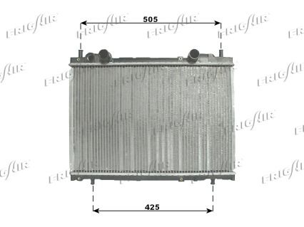 FRIGAIR Radiators, Motora dzesēšanas sistēma 0104.3086