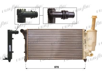 FRIGAIR Radiators, Motora dzesēšanas sistēma 0104.3119