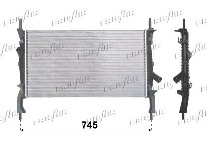 FRIGAIR Radiators, Motora dzesēšanas sistēma 0105.3102