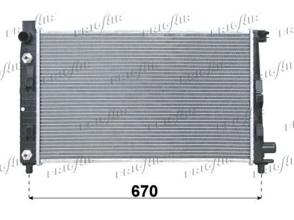 FRIGAIR Radiators, Motora dzesēšanas sistēma 0106.3007