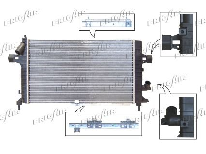 FRIGAIR Radiators, Motora dzesēšanas sistēma 0107.3090