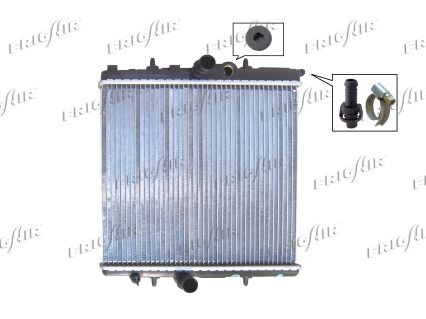 FRIGAIR Radiators, Motora dzesēšanas sistēma 0108.3034