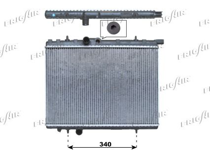 FRIGAIR Radiators, Motora dzesēšanas sistēma 0108.3036