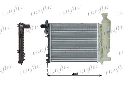 FRIGAIR Radiators, Motora dzesēšanas sistēma 0108.3048