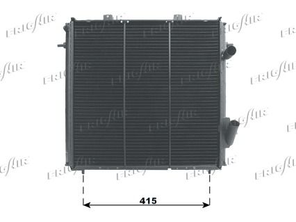 FRIGAIR Radiators, Motora dzesēšanas sistēma 0109.2064