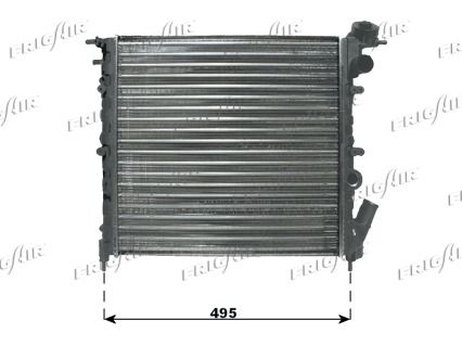 FRIGAIR Radiators, Motora dzesēšanas sistēma 0109.3056