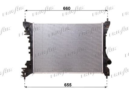 FRIGAIR Radiators, Motora dzesēšanas sistēma 0113.3022