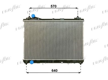 FRIGAIR Radiators, Motora dzesēšanas sistēma 0114.3041