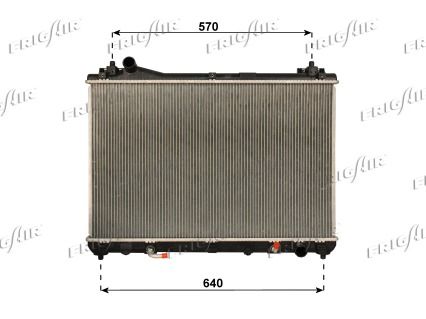 FRIGAIR Radiators, Motora dzesēšanas sistēma 0114.3043