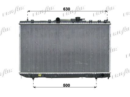 FRIGAIR Радиатор, охлаждение двигателя 0115.3007