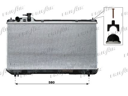 FRIGAIR Radiators, Motora dzesēšanas sistēma 0115.3096