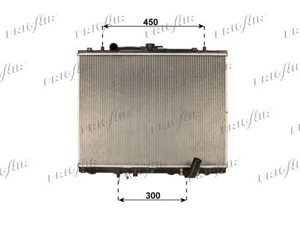 FRIGAIR Radiators, Motora dzesēšanas sistēma 0116.3033