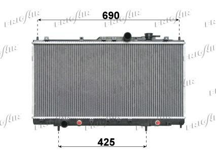 FRIGAIR Радиатор, охлаждение двигателя 0118.3018