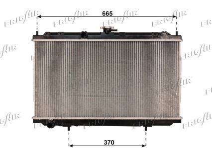 FRIGAIR Radiators, Motora dzesēšanas sistēma 0121.3053