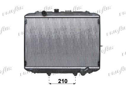 FRIGAIR Radiators, Motora dzesēšanas sistēma 0128.3115