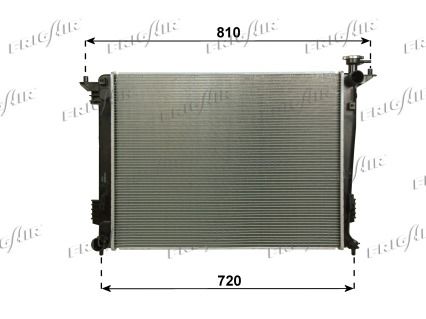 FRIGAIR Radiators, Motora dzesēšanas sistēma 0133.3042