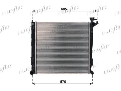 FRIGAIR Radiators, Motora dzesēšanas sistēma 0133.3047