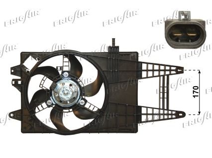 FRIGAIR Ventilators, Motora dzesēšanas sistēma 0504.1076