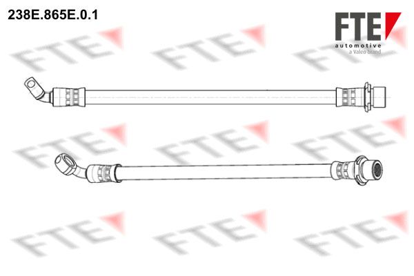 FTE Bremžu šļūtene 238E.865E.0.1