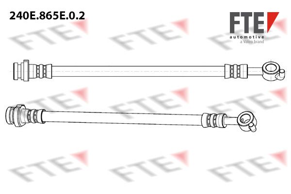 FTE Bremžu šļūtene 240E.865E.0.2