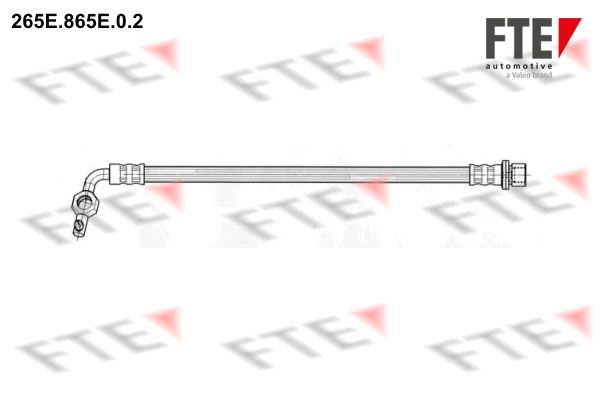 FTE Bremžu šļūtene 265E.865E.0.2