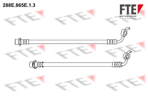 FTE Bremžu šļūtene 288E.865E.1.3