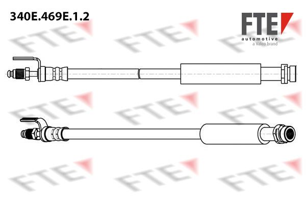 FTE Bremžu šļūtene 340E.469E.1.2