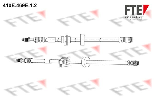 FTE Bremžu šļūtene 410E.469E.1.2