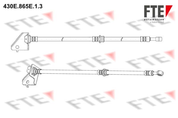 FTE Bremžu šļūtene 430E.865E.1.3
