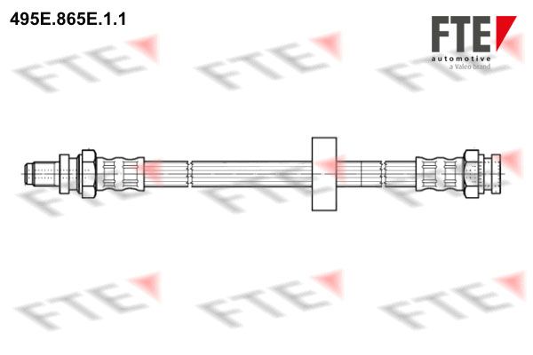 FTE Тормозной шланг 495E.865E.1.1