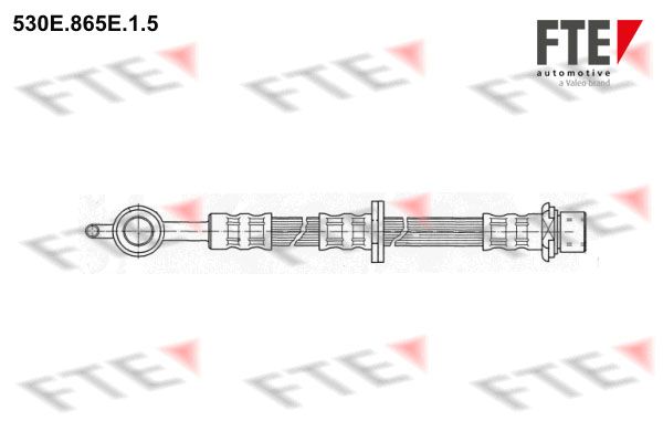 FTE Bremžu šļūtene 530E.865E.1.5