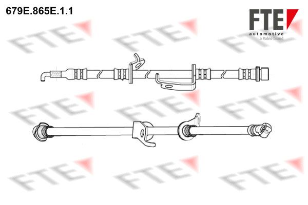 FTE Тормозной шланг 679E.865E.1.1