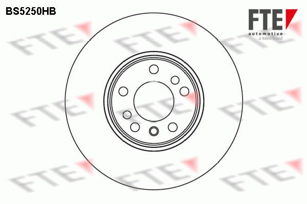 FTE Bremžu diski 9082557