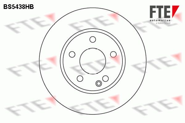 FTE Тормозной диск 9082573