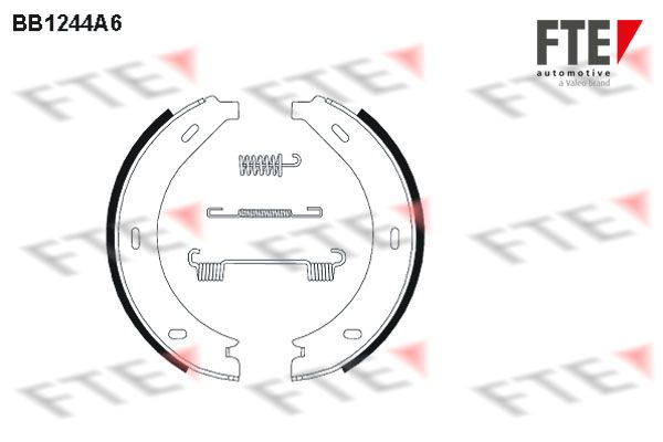 FTE Комплект тормозных колодок, стояночная тормозная с 9100048