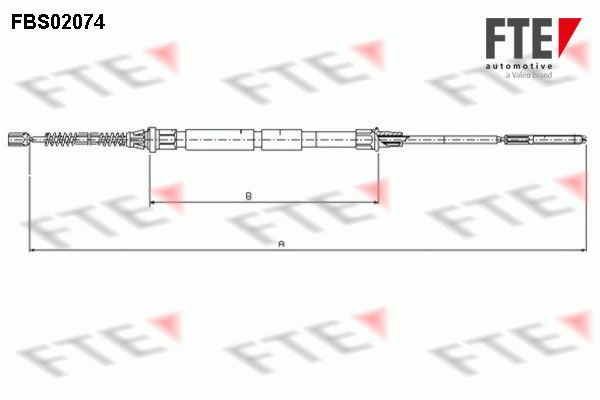 FTE Trose, Stāvbremžu sistēma 9250075