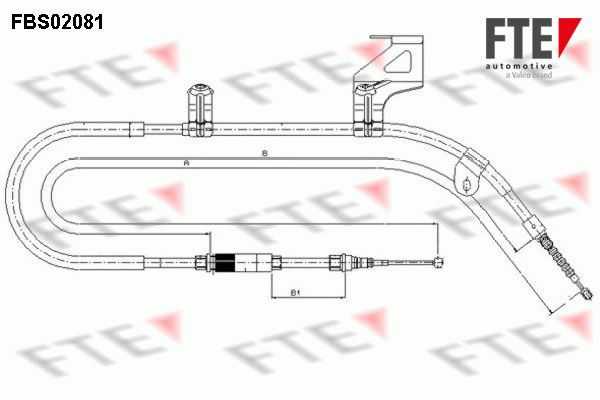 FTE Trose, Stāvbremžu sistēma 9250081