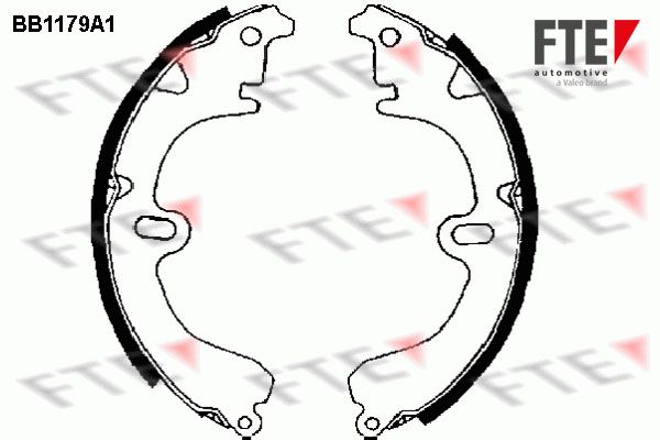 FTE Bremžu loku komplekts BB1179A1