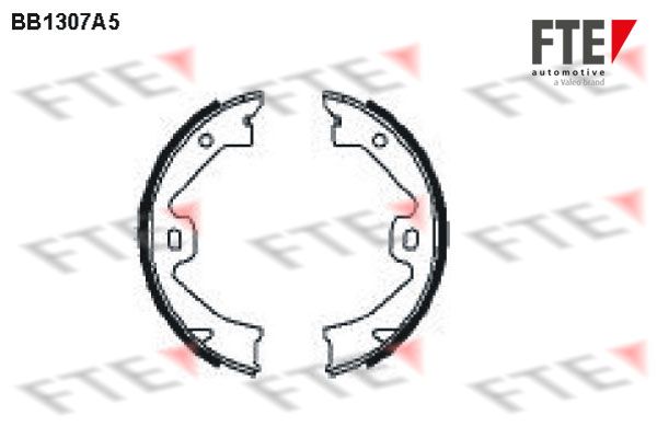 FTE Bremžu loku kompl., Stāvbremze BB1307A5