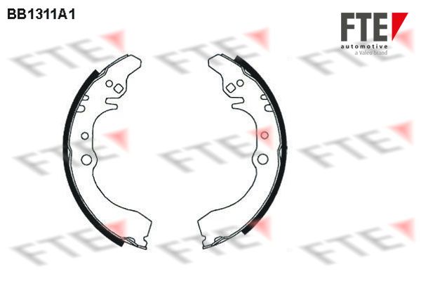 FTE Комплект тормозных колодок BB1311A1