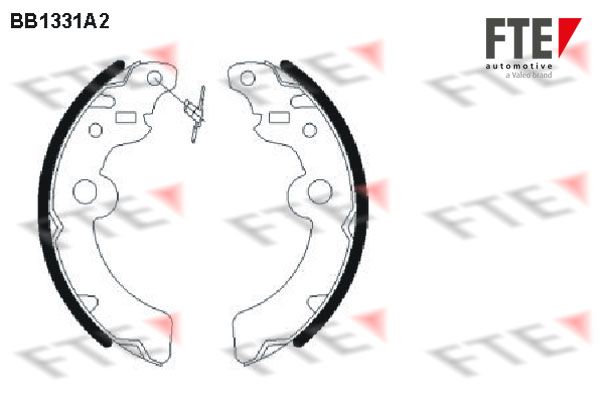 FTE Комплект тормозных колодок BB1331A2