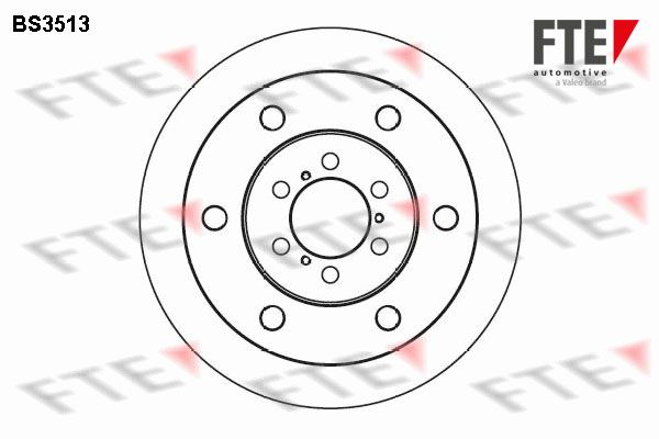 FTE Тормозной диск BS3513