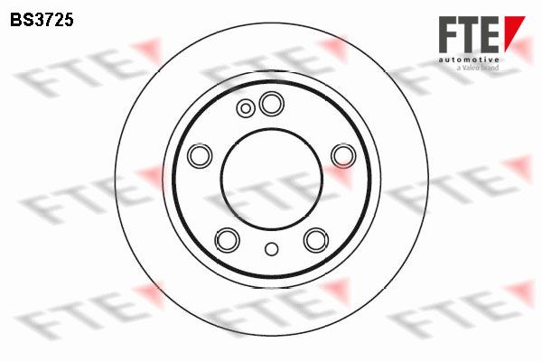 FTE Тормозной диск BS3725