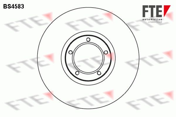 FTE Тормозной диск BS4583
