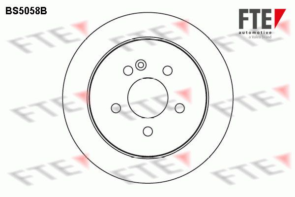 FTE Тормозной диск BS5058B