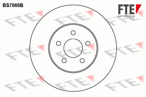 FTE Bremžu diski BS7066B